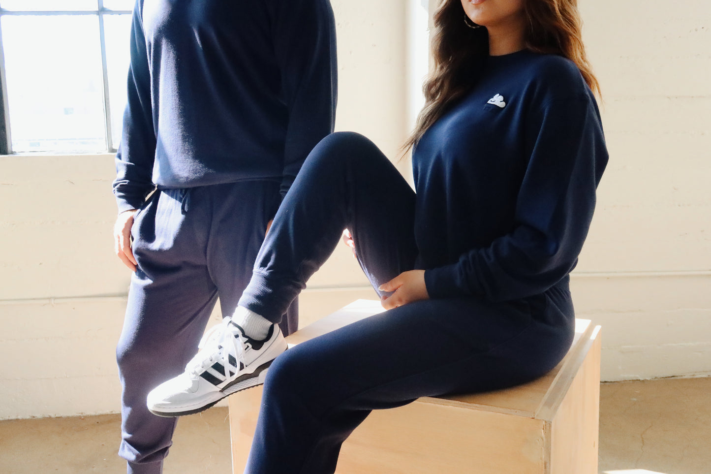 Elle Crewneck Midnight