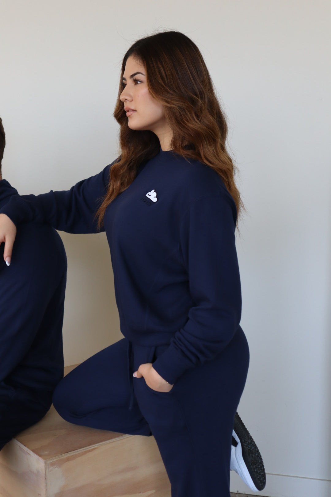 Elle Crewneck Midnight