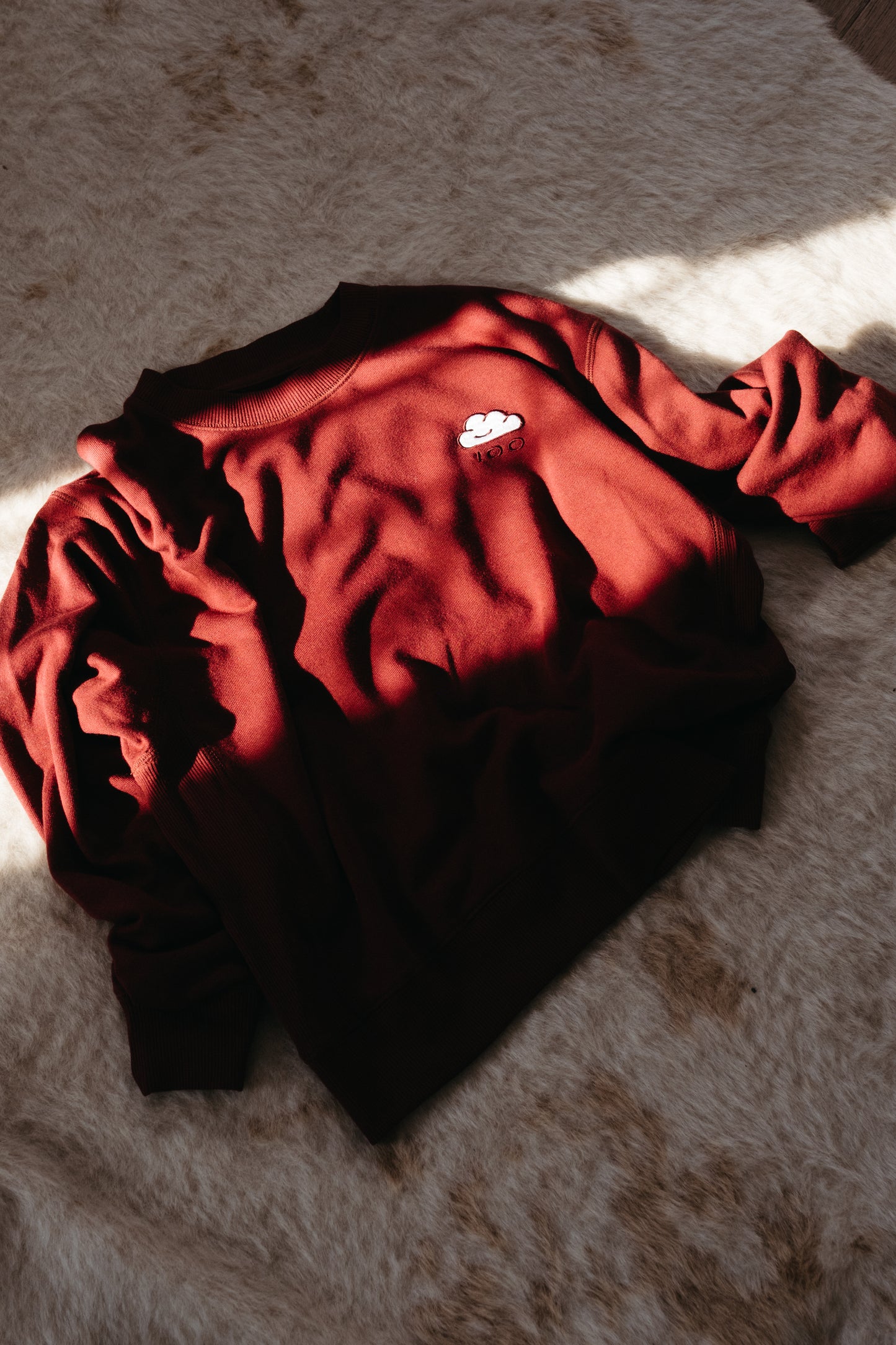 Elle Crewneck Ruby