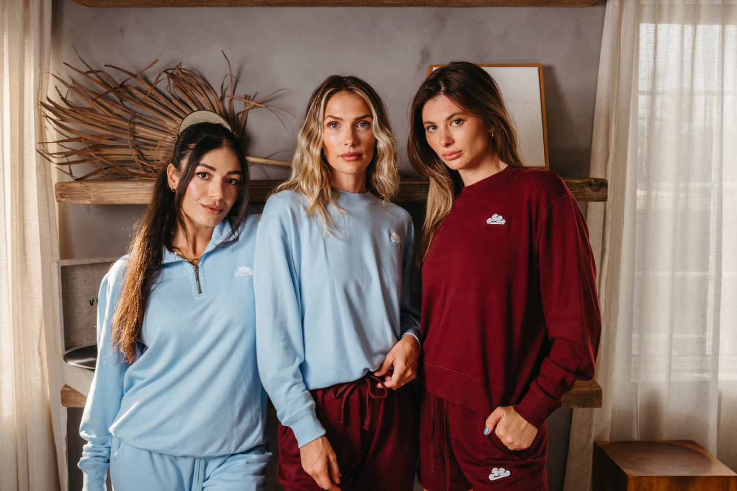 King Quarter Zip Sky