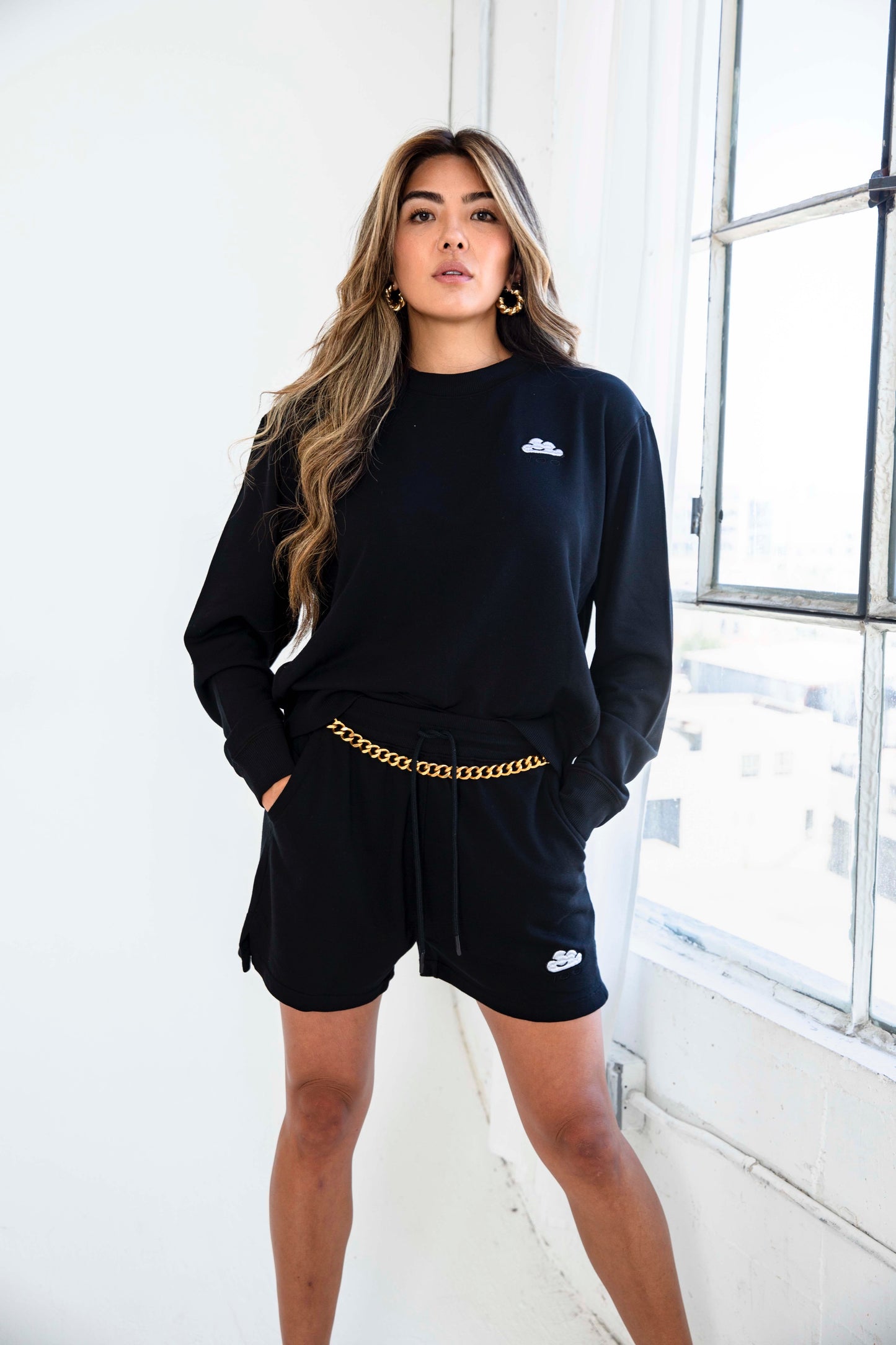 Elle Crewneck Noir