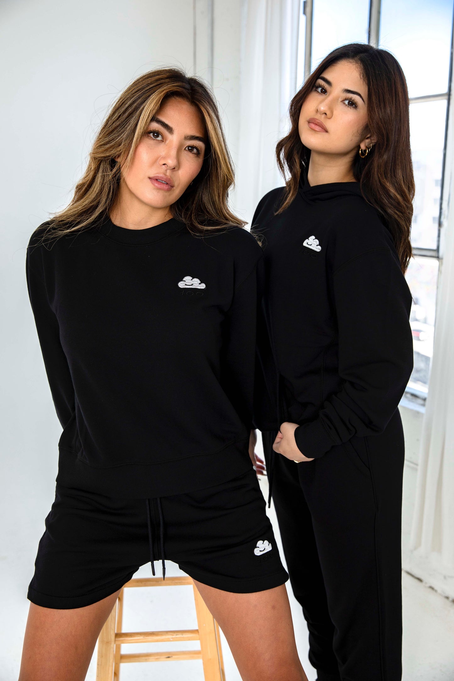 Elle Crewneck Noir