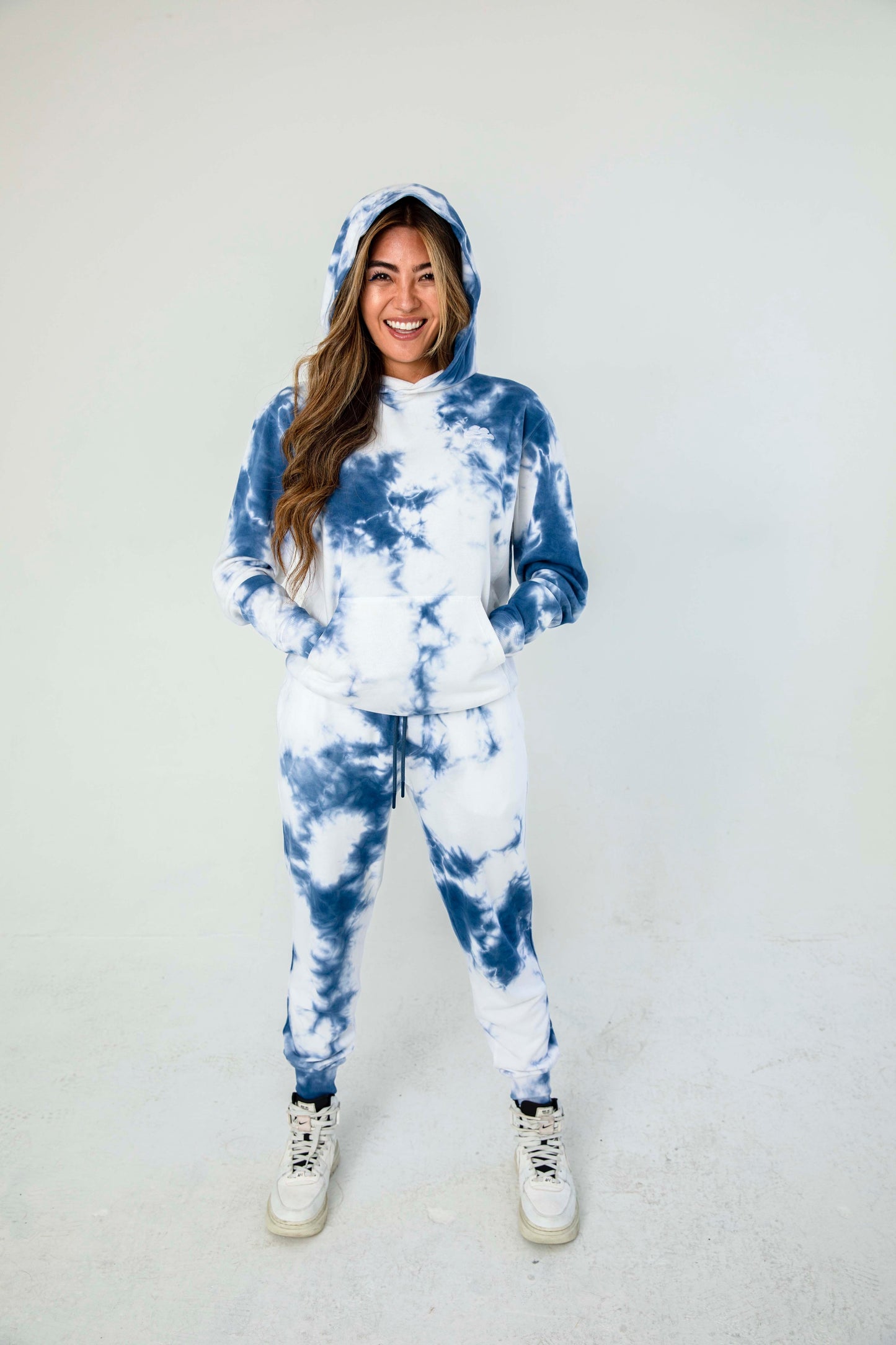 King Hoodie Partly Cloudy