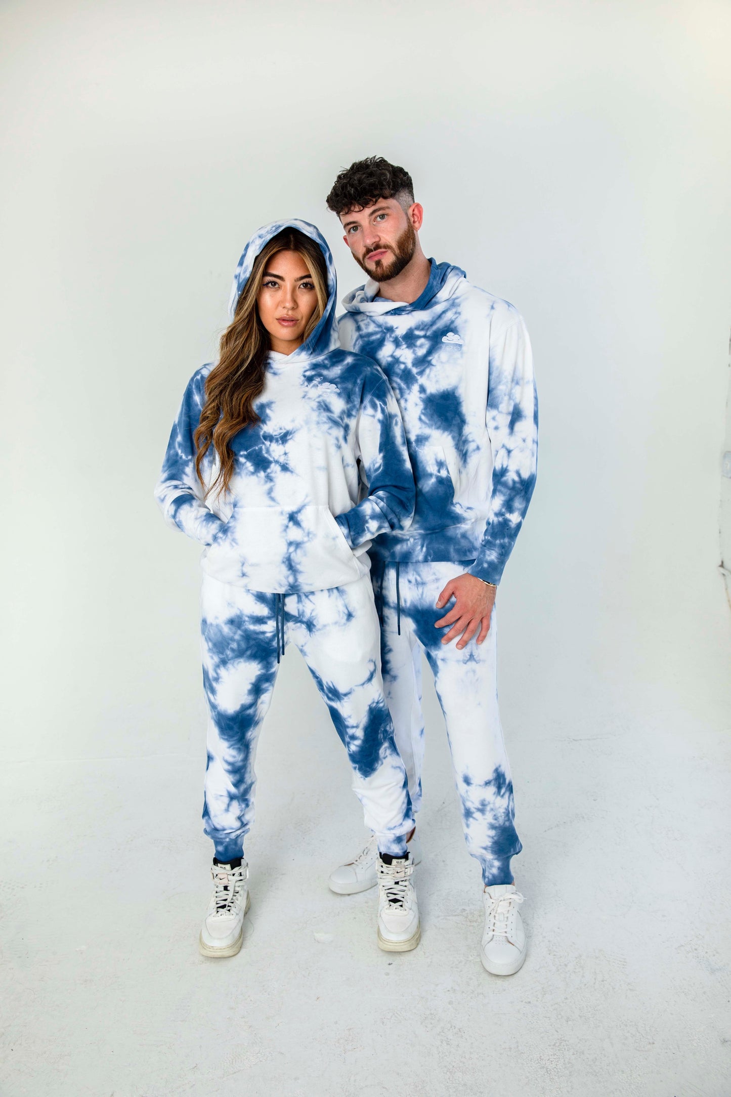 King Hoodie Partly Cloudy