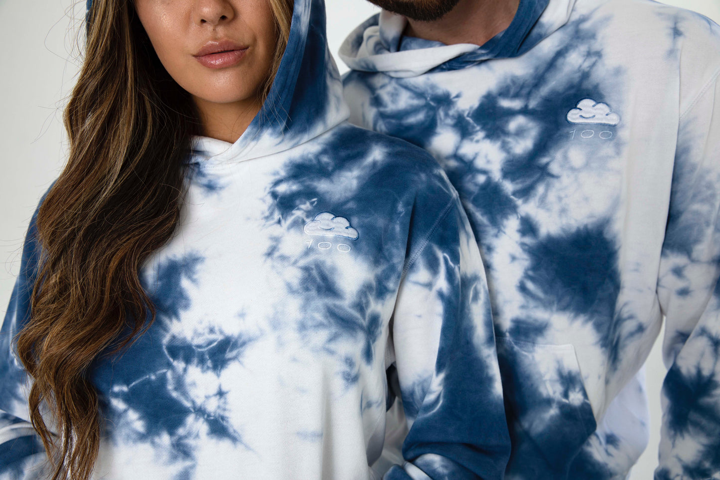 King Hoodie Partly Cloudy