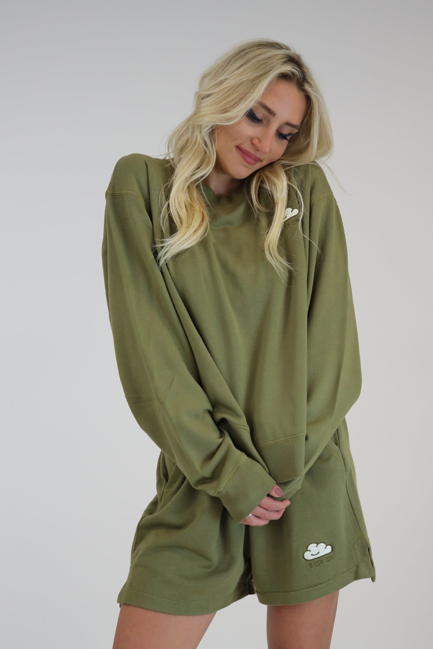 Elle Crewneck Olive You